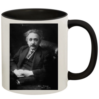 Albert Einstein 11oz Colored Inner & Handle Mug