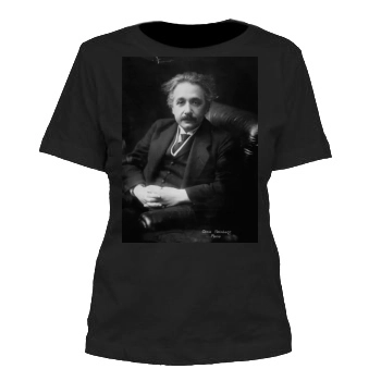 Albert Einstein Women's Cut T-Shirt