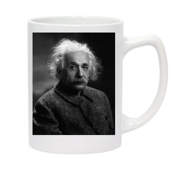 Albert Einstein 14oz White Statesman Mug