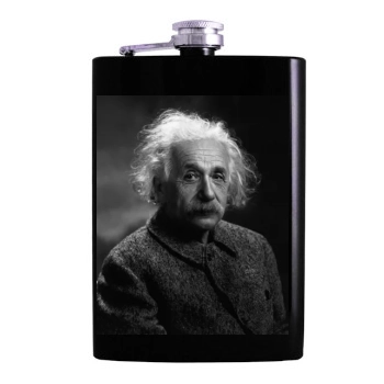 Albert Einstein Hip Flask
