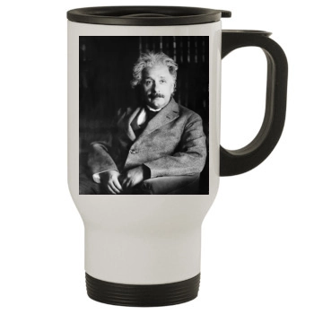 Albert Einstein Stainless Steel Travel Mug