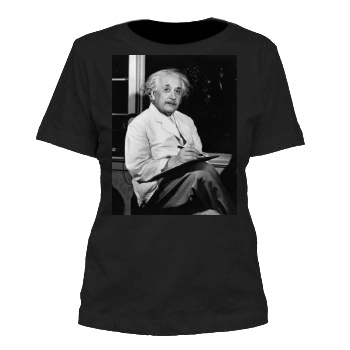 Albert Einstein Women's Cut T-Shirt