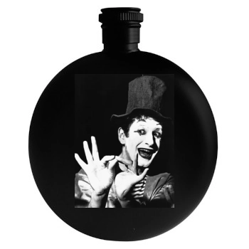 Marcel Marceau Round Flask