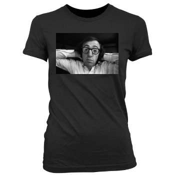 Woody Allen Women's Junior Cut Crewneck T-Shirt