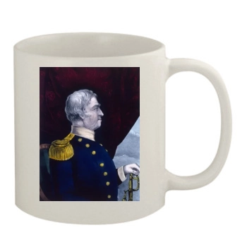 Zachary Taylor 11oz White Mug