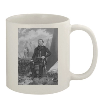 Zachary Taylor 11oz White Mug