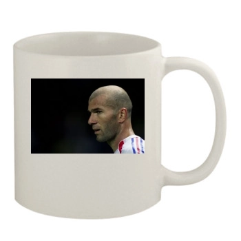 Zinedine Zidane 11oz White Mug