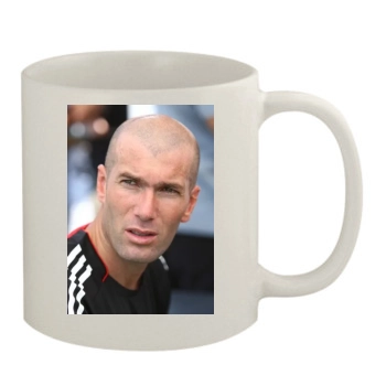 Zinedine Zidane 11oz White Mug