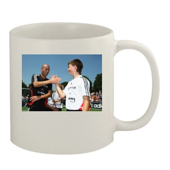 Zinedine Zidane 11oz White Mug