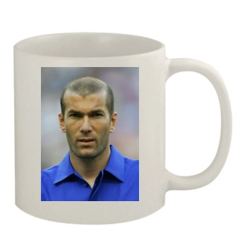 Zinedine Zidane 11oz White Mug