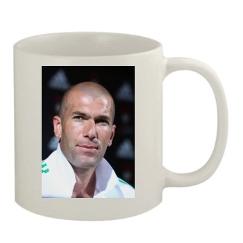 Zinedine Zidane 11oz White Mug