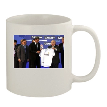 Zinedine Zidane 11oz White Mug