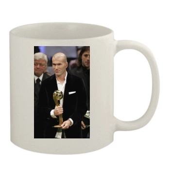 Zinedine Zidane 11oz White Mug