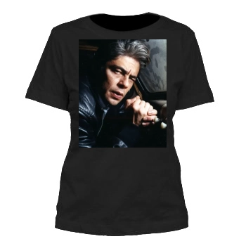 Benicio del Toro Women's Cut T-Shirt