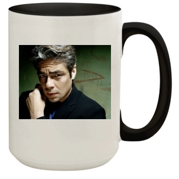 Benicio del Toro 15oz Colored Inner & Handle Mug