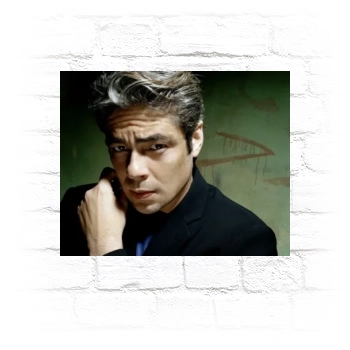 Benicio del Toro Metal Wall Art