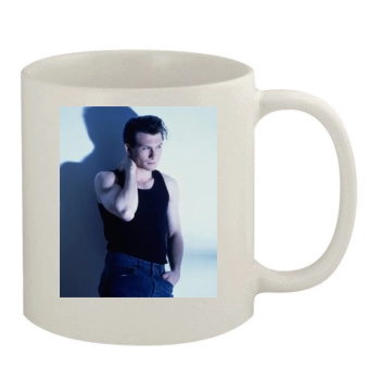 Christian Slater 11oz White Mug
