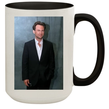 Christian Slater 15oz Colored Inner & Handle Mug