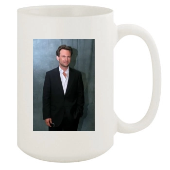 Christian Slater 15oz White Mug