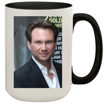 Christian Slater 15oz Colored Inner & Handle Mug