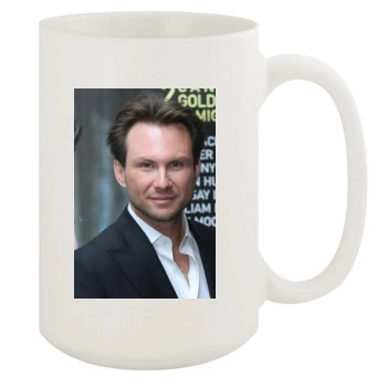 Christian Slater 15oz White Mug