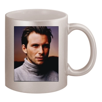 Christian Slater 11oz Metallic Silver Mug