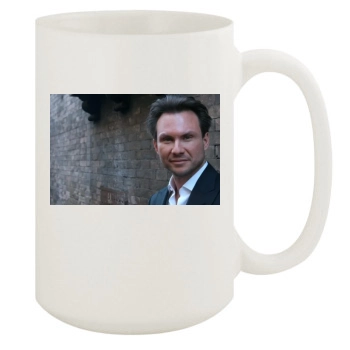 Christian Slater 15oz White Mug