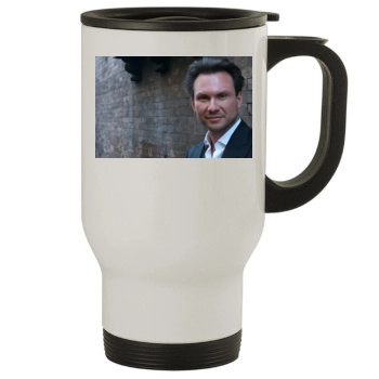 Christian Slater Stainless Steel Travel Mug