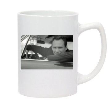 Christian Slater 14oz White Statesman Mug