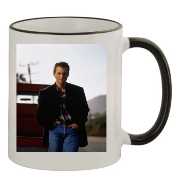 Christian Slater 11oz Colored Rim & Handle Mug