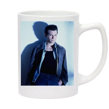 Christian Slater 14oz White Statesman Mug