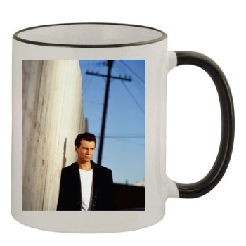 Christian Slater 11oz Colored Rim & Handle Mug