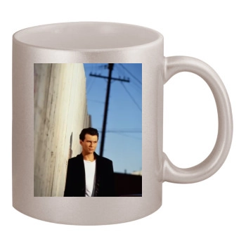 Christian Slater 11oz Metallic Silver Mug