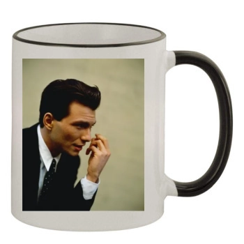 Christian Slater 11oz Colored Rim & Handle Mug