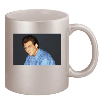 Christian Slater 11oz Metallic Silver Mug