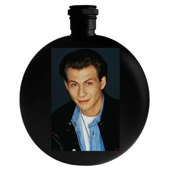 Christian Slater Round Flask