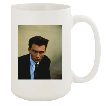 Christian Slater 15oz White Mug