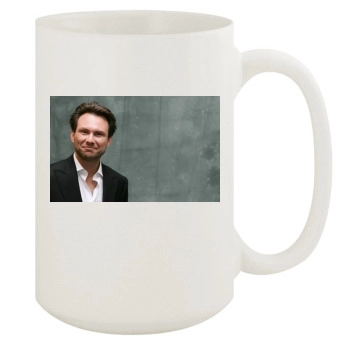 Christian Slater 15oz White Mug