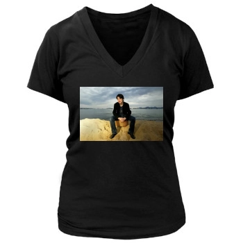 Cillian Murphy Women's Deep V-Neck TShirt