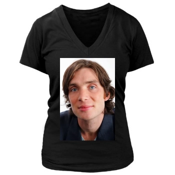 Cillian Murphy Women's Deep V-Neck TShirt