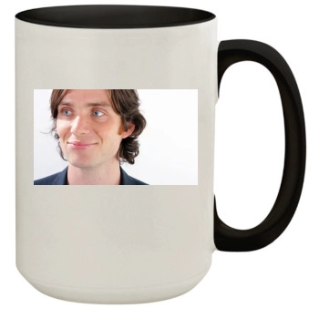 Cillian Murphy 15oz Colored Inner & Handle Mug