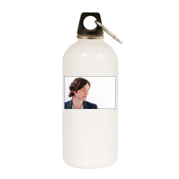 Cillian Murphy White Water Bottle With Carabiner