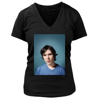 Cillian Murphy Women's Deep V-Neck TShirt