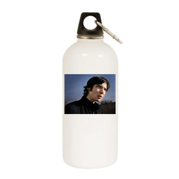 Cillian Murphy White Water Bottle With Carabiner