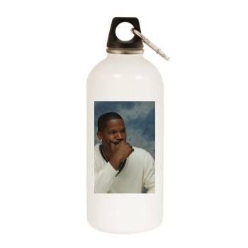 Jamie Foxx White Water Bottle With Carabiner