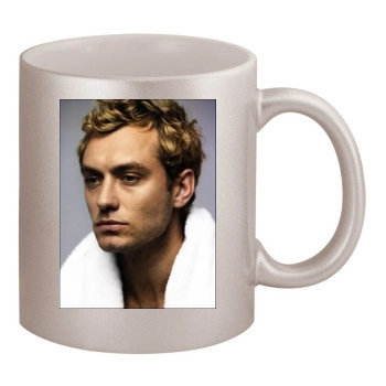 Jude Law 11oz Metallic Silver Mug