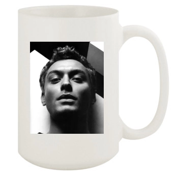 Jude Law 15oz White Mug