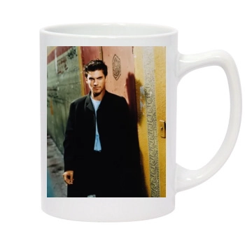 Wes Bentley 14oz White Statesman Mug