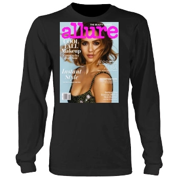 Jessica Alba Men's Heavy Long Sleeve TShirt