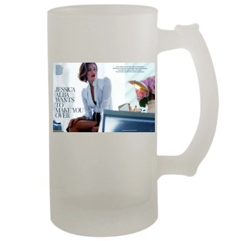 Jessica Alba 16oz Frosted Beer Stein